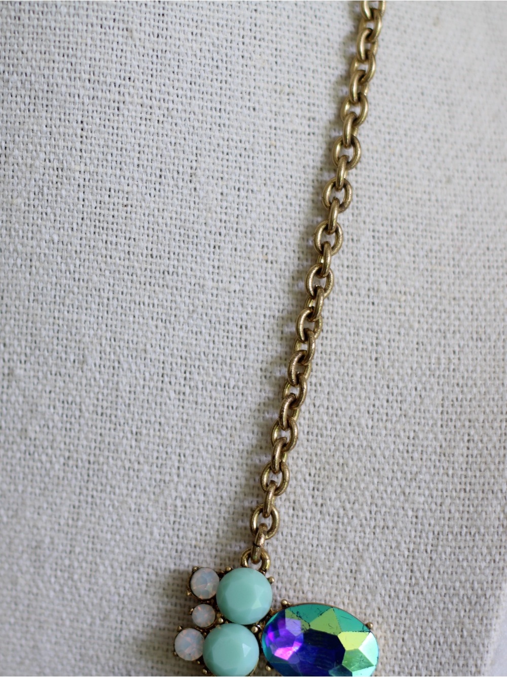 J. Crew | Iridescent Statement Necklace - Picture 6 of 7